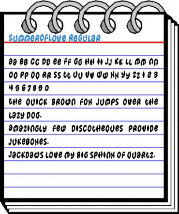 SummerOfLove Font