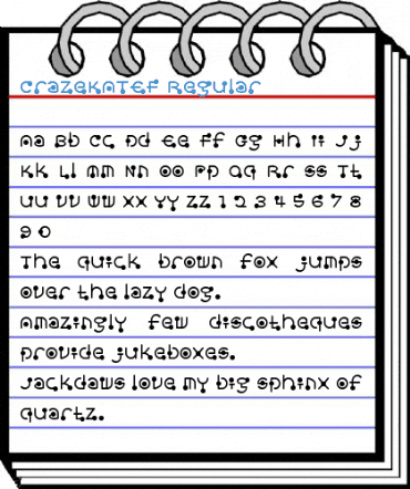 CrazeKATEF Regular Font