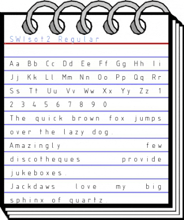 SWIsot2 Regular Font
