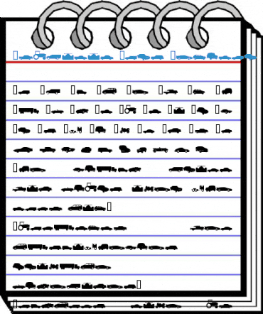 Symbolon Cars Font