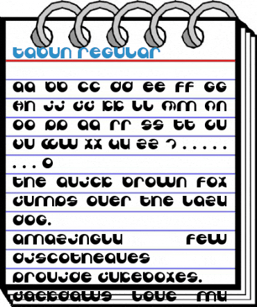 Tabun Regular Font
