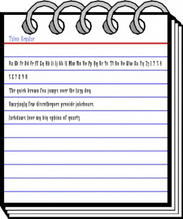 Talon Regular Font