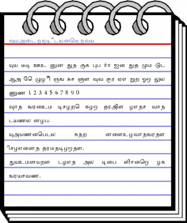 Tamilweb Font
