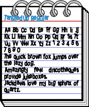 TangledUp Regular Font