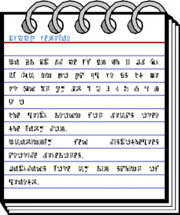 CREEP Regular Font