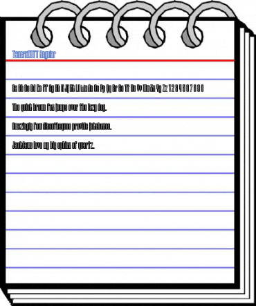 TauernECTT Regular Font
