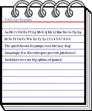 TeleLogo Regular Font