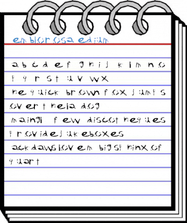 Temblorosa Medium Font