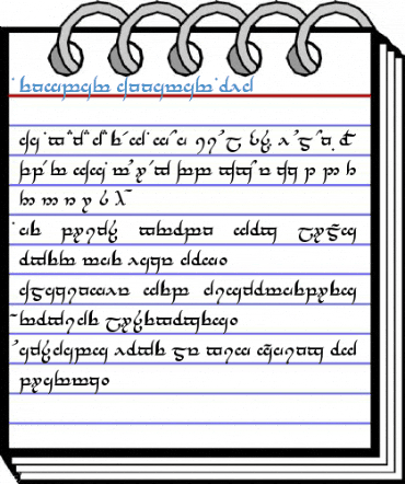 Tengwar Annatar Font