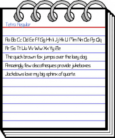 Tetra Regular Font