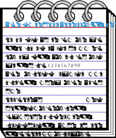 The Comedian Dingbats Regular Font