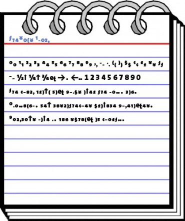 TheSans Black Font