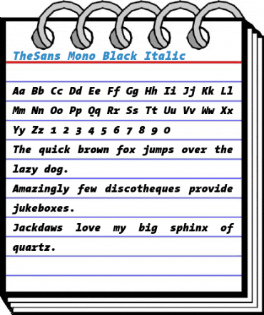 TheSans Mono Font