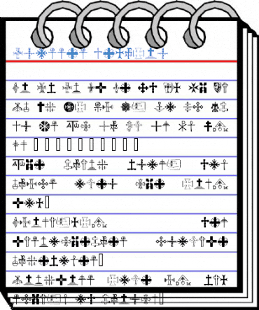 Crosses Font