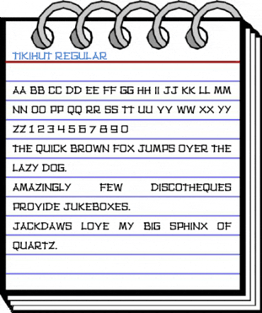 TikiHut Regular Font