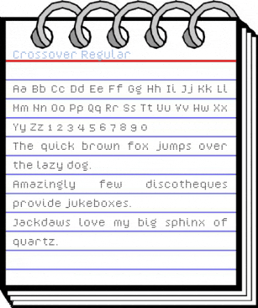 Crossover Regular Font