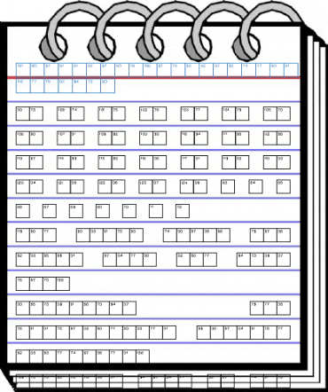 CrosswordHighNumbers Regular Font