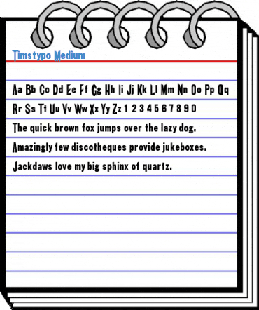 Timstypo Font