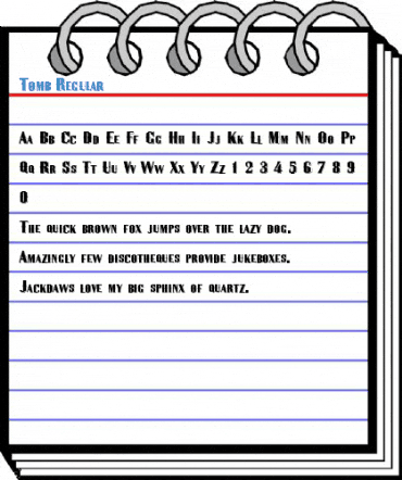 Tomb Regular Font