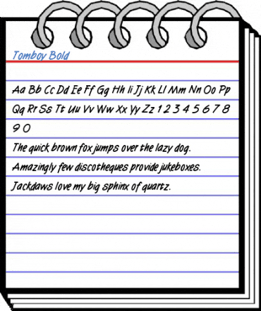 Tomboy Bold Font