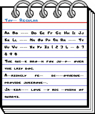 Toyc Regular Font
