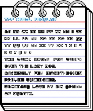 TPF Creol Regular Font