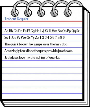 Trabant Regular Font
