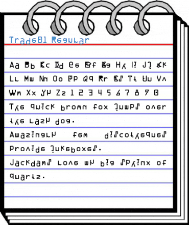 Trade01 Regular Font