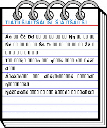 TRATEXSVARTSAMISK SVARTSAMISK Font