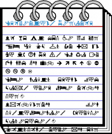 Travelcons Regular Font