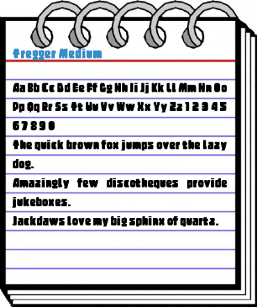 Tregger Medium Font