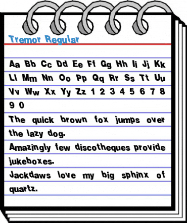 Tremor Regular Font