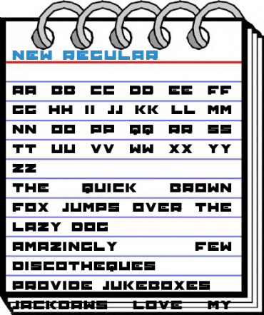 New Regular Font