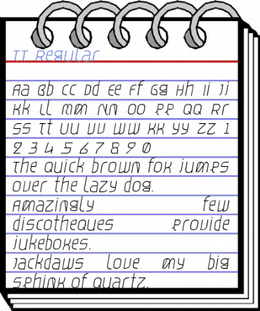 TT Regular Font