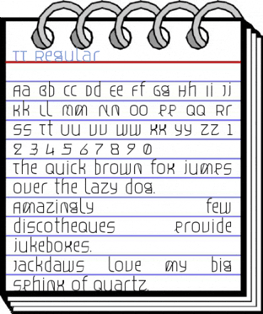 TT Regular Font