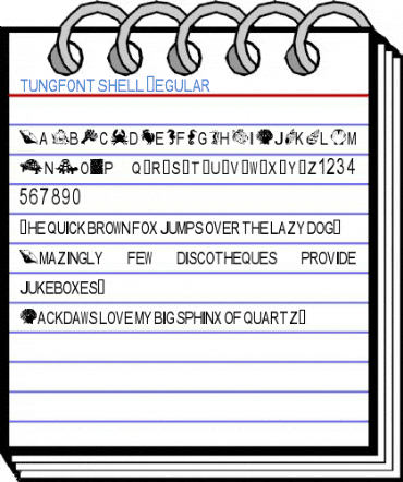 tungfont shell Font