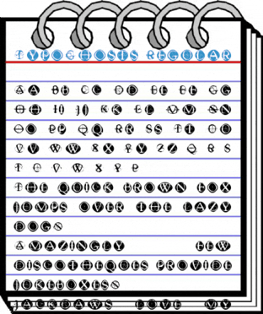 TypoGhosts Regular Font