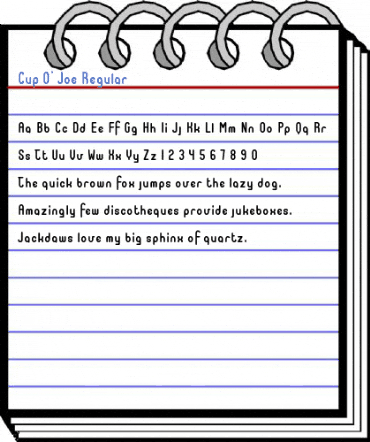 Cup O' Joe Regular Font
