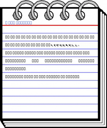 B Kaj Regular Font