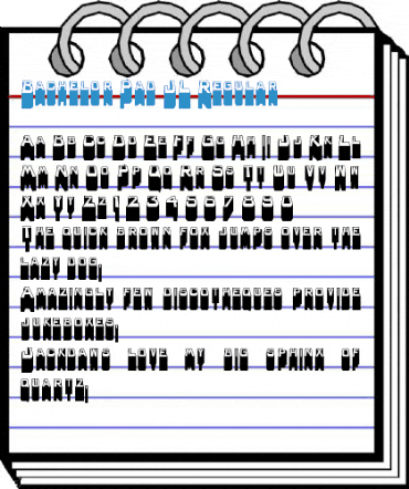 Bachelor Pad JL Regular Font