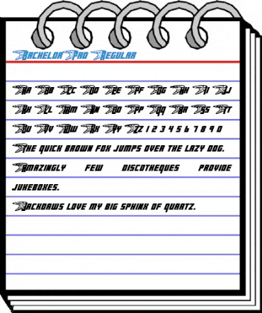 BachelorPad Regular Font