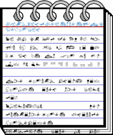 BackyardBeastiesITC Regular Font