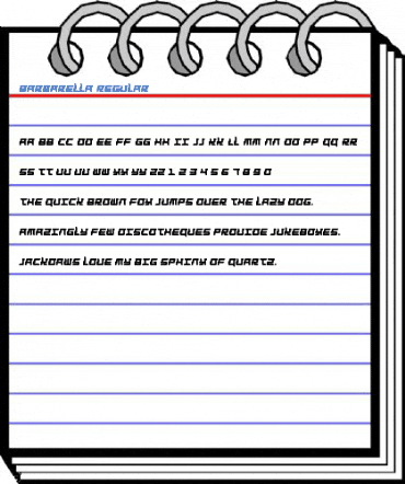 Barbarella Regular Font