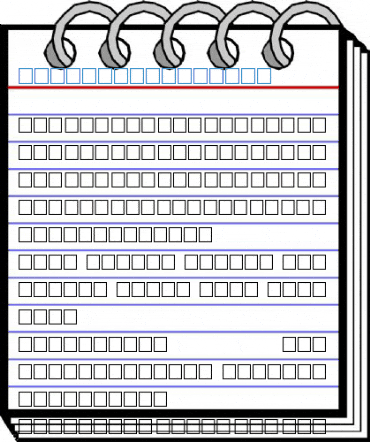 Barcoding Normal Font