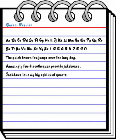 Barsoi Regular Font