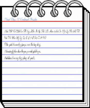 Basic Class A Condensed Regular Font