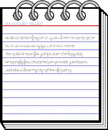 BasixRegular Regular Font