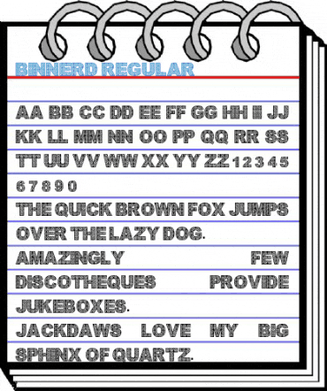 BinnerD Regular Font