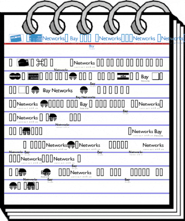 BayNetworksPeople Regular Font
