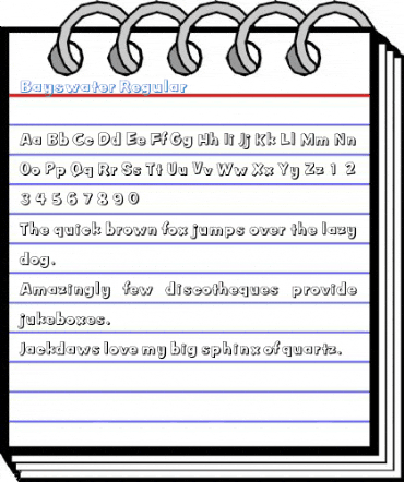 Bayswater Regular Font